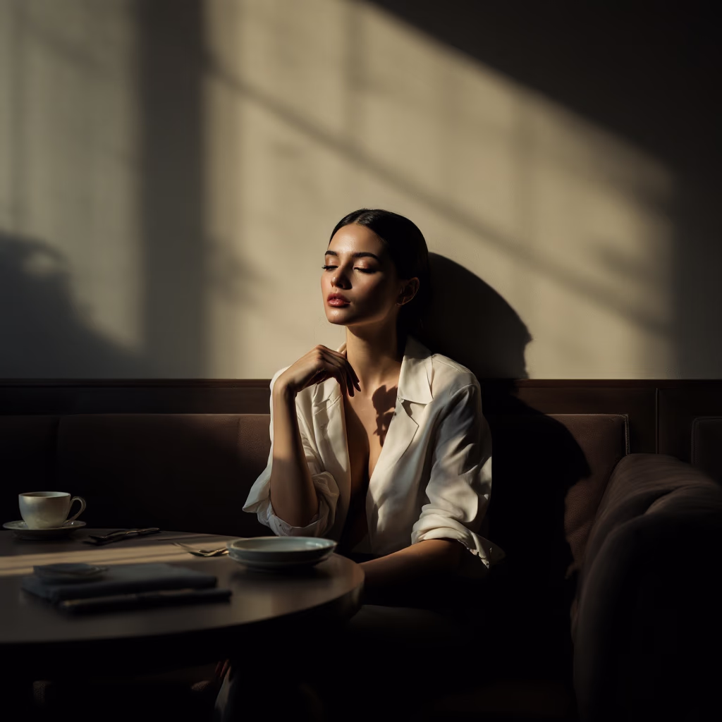 [headshot] image of a customer for a japanese restaurant